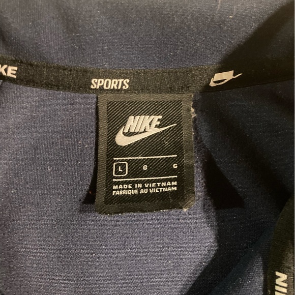 Bundle!Men’s Nike Sportswear joggers/jacket with blacked out Nike logo size L - Picture 11 of 13